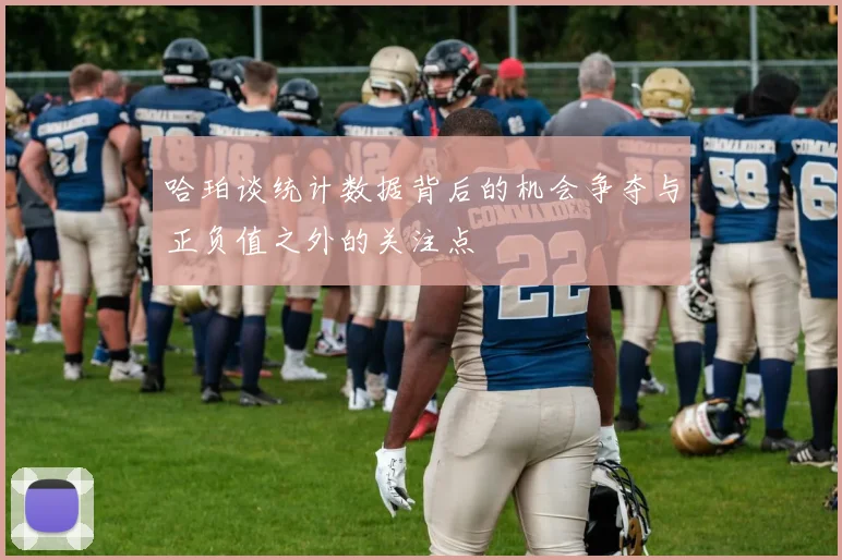 哈珀谈统计数据背后的机会争夺与正负值之外的关注点